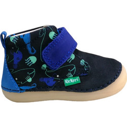 Kickers Παιδικά Μποτάκια Navy Μπλε 915399-10-102