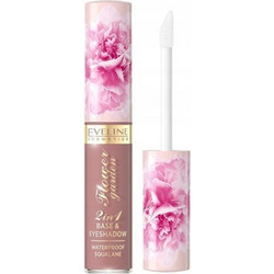 Eveline Flower Garden Base & 01 Σκιά Ματιών Matte σε Υγρή Μορφή 6.5ml