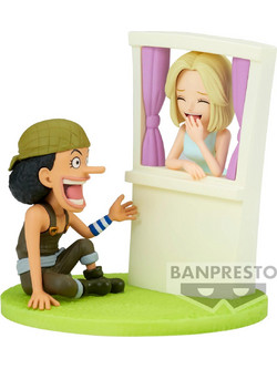 Banpresto WCF Log Stories One Piece Usopp & Kaya 7cm