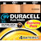 Duracell Plus Power 9V 4τμχ Duracell Plus Power 9V 4τμχ