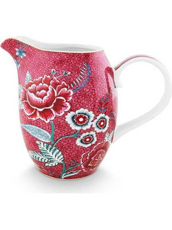 Κανάτα Σερβιρίσματος 950ml Pip Studio - Flower Festival Dark Pink