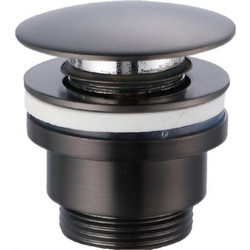 VCC018 Imex Black Gun Metal Βαλβίδα Νιπτήρος Κλικ Κλακ Ορειχάλκινη Universal
