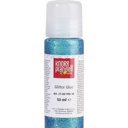Knorr Prandell - Glitter Glue, Turquoise 50ml 8099-038