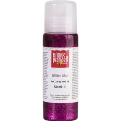 Knorr Prandell - Glitter Glue, Fuchsia 50ml 8099-025