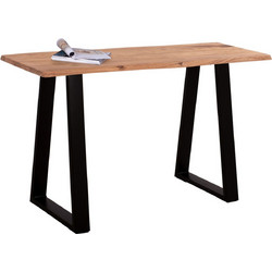 ΤΡΑΠΕΖΙ ΚΟΝΣΟΛΑ SOFIA SLIM FB98503.11 ΜΑΣΙΦ ΞΥΛΟ ΑΚΑΚΙΑΣ ΦΥΣΙΚΟ 130X45X76Υεκ