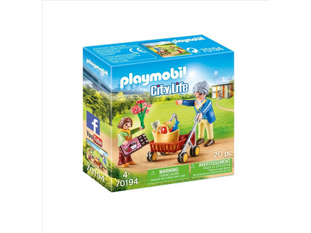 Playmobil City Life Παιδάκι με την Γιαγιά του για 4+ Ετών 70194