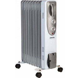 Crystal Home 17811 Καλοριφέρ Λαδιού με 9 Φέτες 2000W