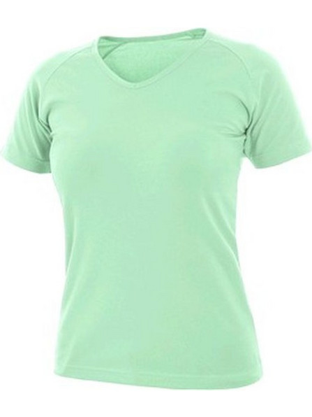 Μπλουζάκι T-shirt ELLA γυναικείο με λαιμόκοψη V, μέντα 95% βαμβάκι 5% ελαστάνη 180 g/m2 CXS