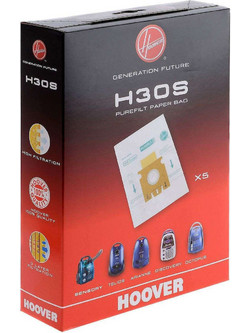 Hoover H30S Σακούλες Σκούπας 5τμχ Συμβατές με Σκούπα Hoover