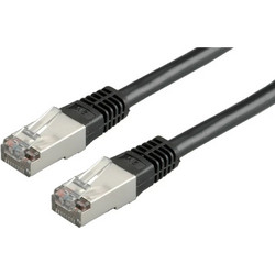 Value S/FTP Cat.6 Καλώδιο Δικτύου Ethernet 0.5m Black