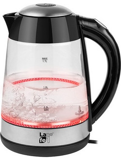 Lafe CEG015 Γυάλινος Βραστήρας 1.7lt 2200W