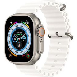 Sonique Ocean Λουράκι Σιλικόνης White (Apple Watch 38 / 40 / 41mm)