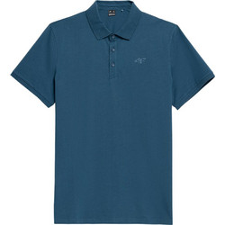 4F Ανδρική Αθλητική Μπλούζα Polo Μπλε 4FSS23TPTSM038-32S