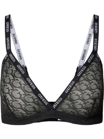 Guess Edytha Bralette χωρίς Μπανέλα Μαύρο O3BC18KBXA0