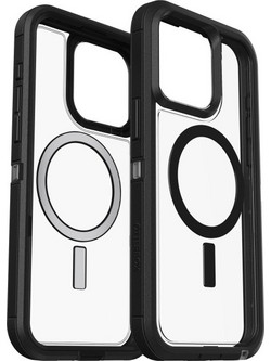 Θήκη Otterbox Defender Series XT MagSafe Edition για APPLE iPhone 15 PRO MAX 6.7 2023 - ΔΙΑΦΑΝΟ / ΜΑΥΡΟ - 77-93313