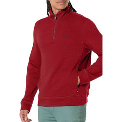 Nautica Ανδρικό Φούτερ με Τσέπες Μπορντό K37170-6DA