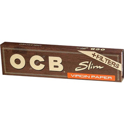 OCB Virgin Paper Kingsize Rolling Papers + Filter Tips