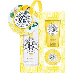 Roger & Gallet Cedrat Eau Parfumee Bienfaisante 100ml + Soap 50gr + Shower Gel 50ml