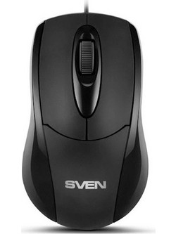 SVEN RX-110 Ενσύρματο Ποντίκι Black