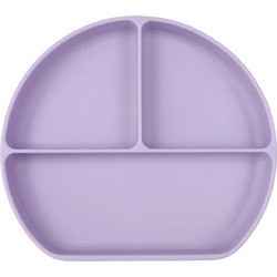 BabyCloud Πιάτο Σιλικόνης Purple