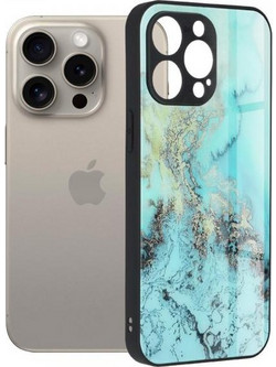 Θήκη κινητού Techsuit Glaze Series for iPhone 15 Pro Max Blue Ocean