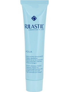 Rilastil Aqua Intensive Moustirizer Κρεμώδης Μάσκα Προσώπου για Ενυδάτωση με Υαλουρονικό 75ml