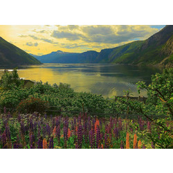 Puzzle Ravensburger Fjord in Norwegen 1000 Κομμάτια