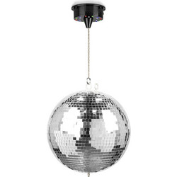 FuZZIX MB30ML Mirror Disco ball - Ντισκομπάλα 30cm (12") με μοτέρ με μπαταρίες και RGBW LEDs 151.337
