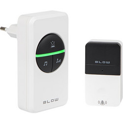 Blow KINETIC DK-11 Ασύρματο Κουδούνι 1 Προς 1 Σε Λευκό Χρώμα Εμβέλειας 100 Μέτρων