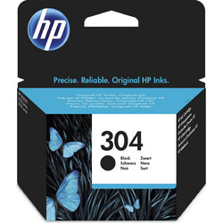 HP 304 Black Μελάνι Εκτυπωτή Inkjet N9K06AE