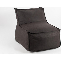 Linea Πουφ Πολυθρόνα Εξωτερικού Χώρου Dark Cofee 70x80x70cm