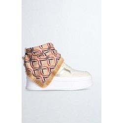 Liu Jo Selma 02 Γυναικεία Sneakers Flatforms Μποτάκια Μπεζ BF3131-PX406-S1176