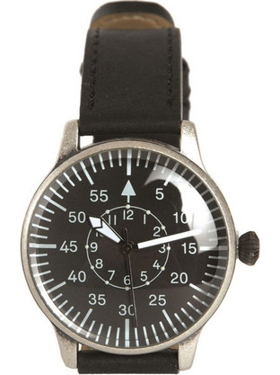 Ρολόι Pilot Watch Retro Black Dial Mil-Tec Μαύρο