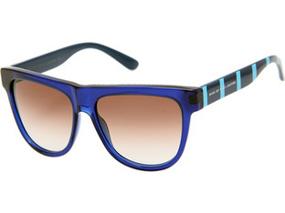 Marc Jacobs MJ315/S 0AX/S2 Ανδρικά Γυαλιά Ηλίου Οβάλ Κοκάλινα Μπλε με Καφέ Degradee Φακό