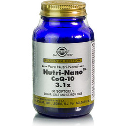 Solgar Platinum Edition Nutri-Nano CoQ-10 3.1X 50 Μαλακές Κάψουλες