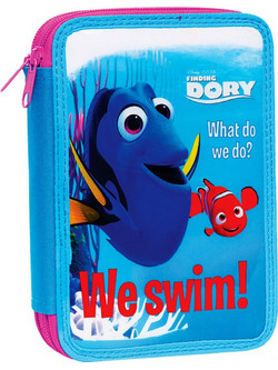 Gim Finding Dory Κασετίνα Γεμάτη με 2 Θήκες Μπλε 341-80100