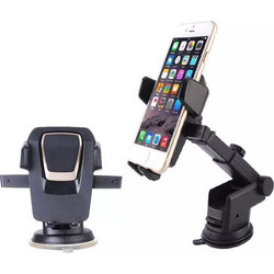 Βάση Κινητού Αυτοκινήτου Universal Car & Desk Mount Easy One Touch με Ρυθμιζόμενα Άγκιστρα
