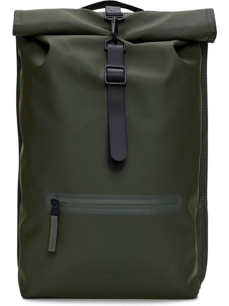 Rains Rolltop 13320-03 Αδιάβροχο Σακίδιο Πλάτης 17lt Πράσινο