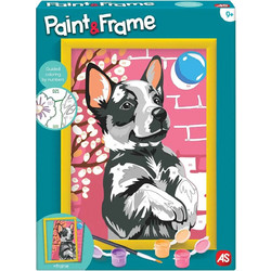 As Paint & Frame Ζωγραφίζω Με Αριθμούς Playful Husky Για Ηλικίες 9+ Χρονών (1038-41013)