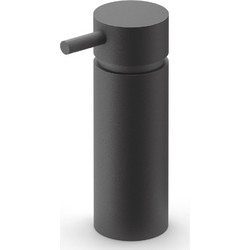 Δοχείο Κρεμοσάπουνου Manola 40557 16,5x5cm 175ml Anthracite Zack Ανοξείδωτο Ατσάλι