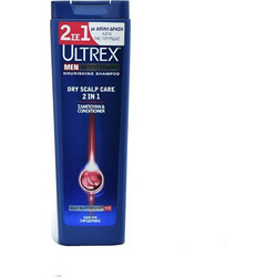 Ultrex Dry Scalp Σαμπουάν & Conditioner κατά της Ξηροδερμίας & της Πιτυρίδας για Ξηρά Μαλλιά 360ml