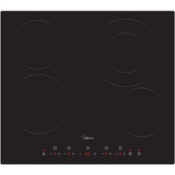 Midea MCH520T157K0 Κεραμική Εστία Αυτόνομη με Λειτουργία Κλειδώματος 59x52cm