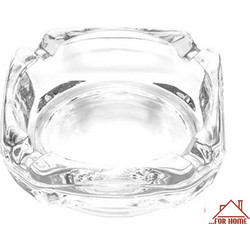 Σταχτοδοχείο Τετράγωνο Γυάλινο 9.5x9.5x3cm ForHome 000127 - For Home