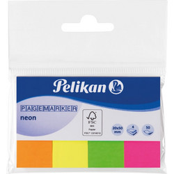 Σελιδοδείκτες Pelikan 20x50mm 4 Χρώματα Neon Διάφορα