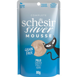 Schesir Silver Mousse Grain Free with Chicken & Pumpkin 80gr