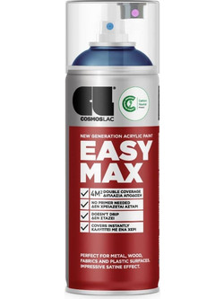 Cosmoslac Easy Max Σπρέι Βαφής Σκούρο Μπλε Satin 400ml