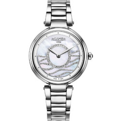 Roamer Γυναικείο Ρολόι με Ασημί Μεταλλικό Μπρασελέ R600857411550
