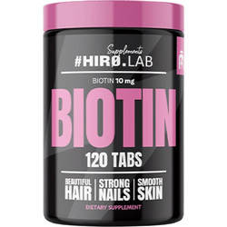 Hiro.Lab Biotin 10mg 120 Ταμπλέτες