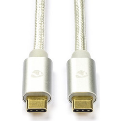 White Label Nedis USB-C to USB-C 1m White