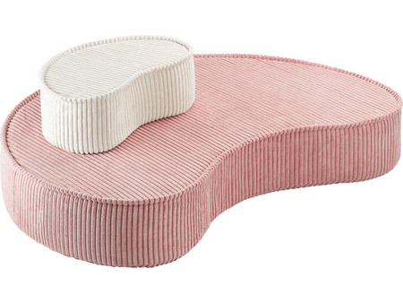 Corduroy Lounge Chair Pink Mousse - Wigiwama